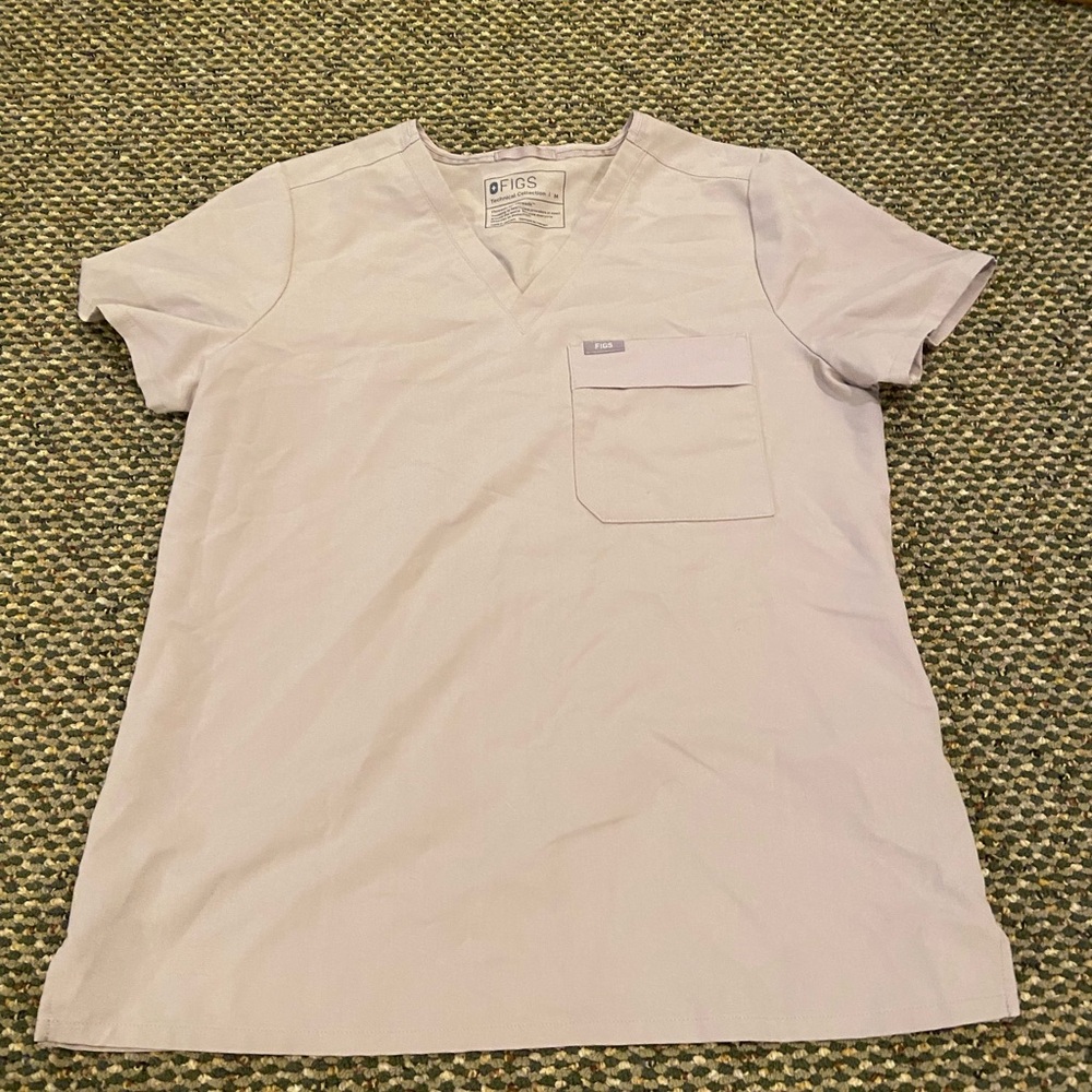 Figs Tatu khaki Scrub Top